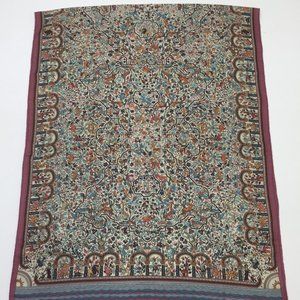 Hermes LES JARDINS D'ARMENIE cashmere /silk stole
